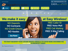 Tablet Screenshot of myeasywireless.com